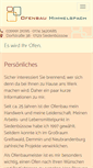 Mobile Screenshot of ofenbau-himmelspach.de
